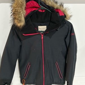Roxy girls winter jacket ski jacket size 12/l